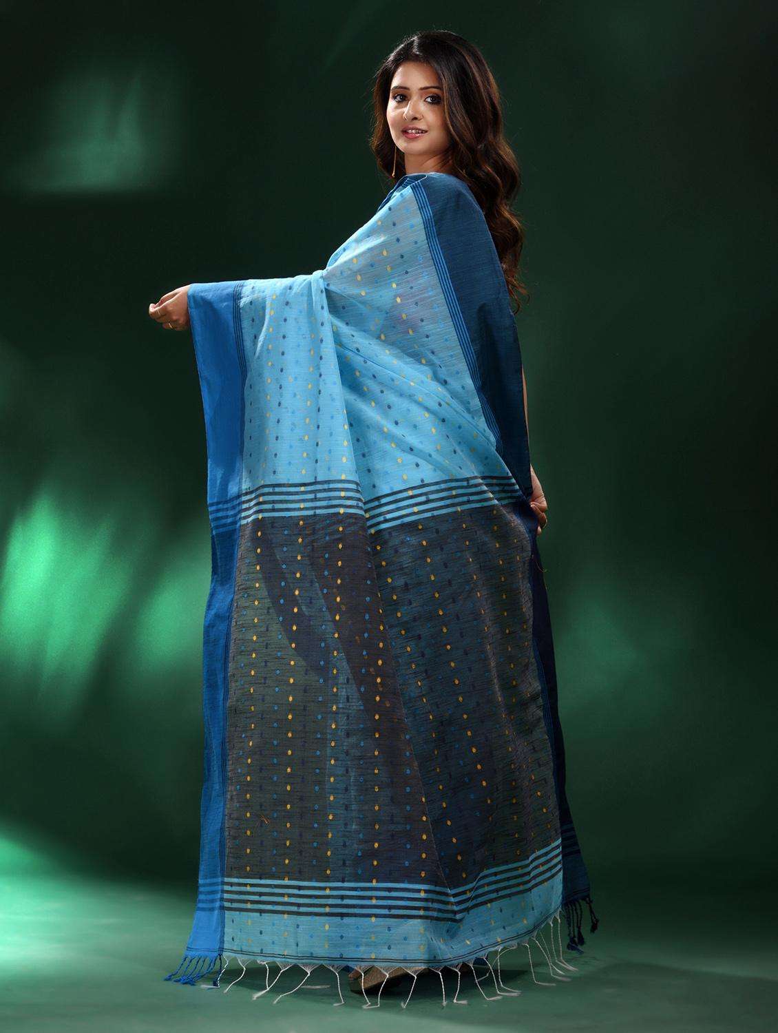 women self design handloom saree with blouse - 22043849 -  Standard Image - 1
