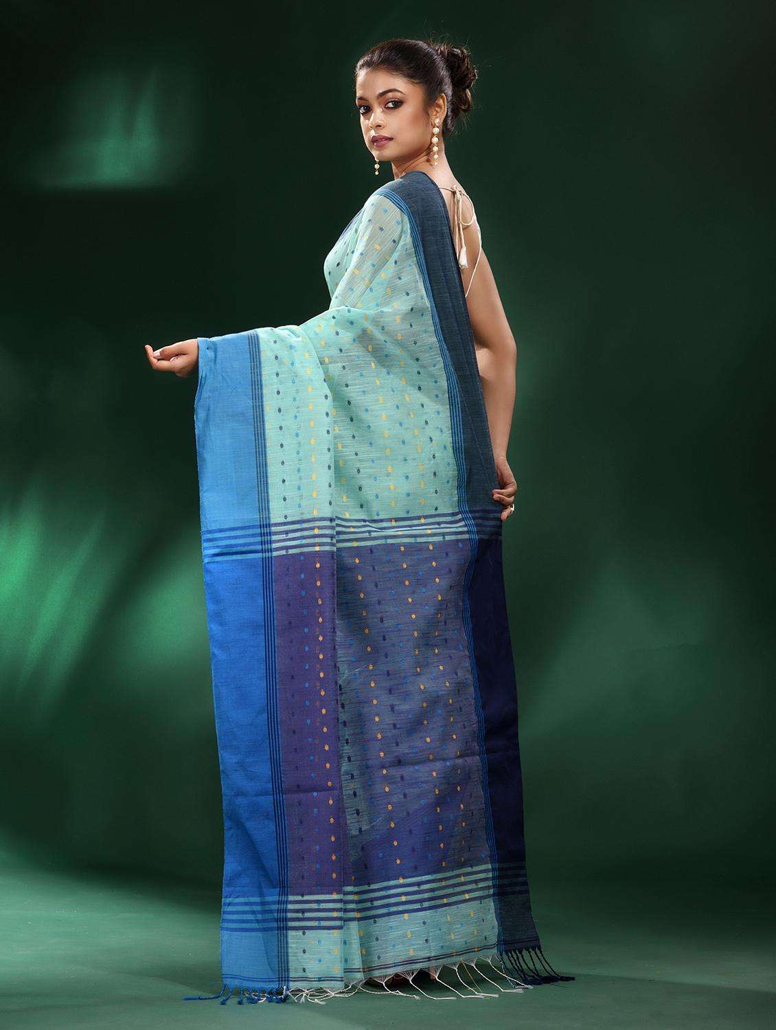women self design handloom saree with blouse - 22043875 -  Standard Image - 1