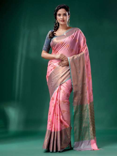 women self design banarasi saree with blouse - 22043935 - Standard Image - 0