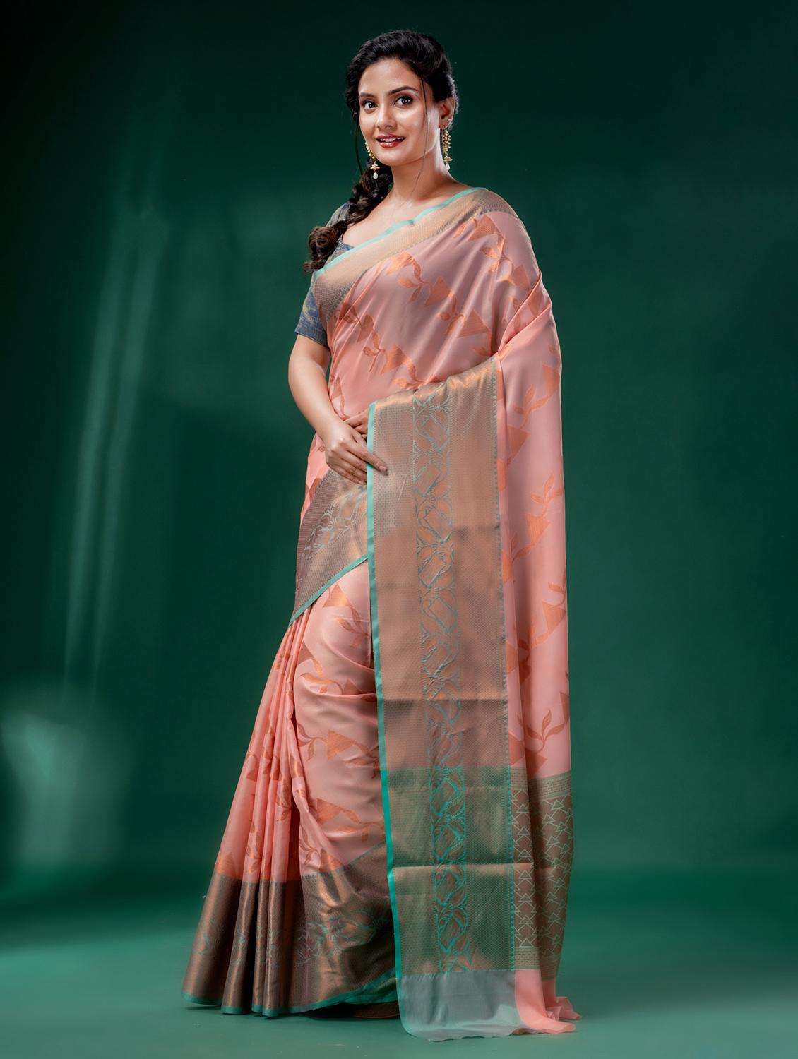 women self design banarasi saree with blouse - 22043937 -  Standard Image - 1