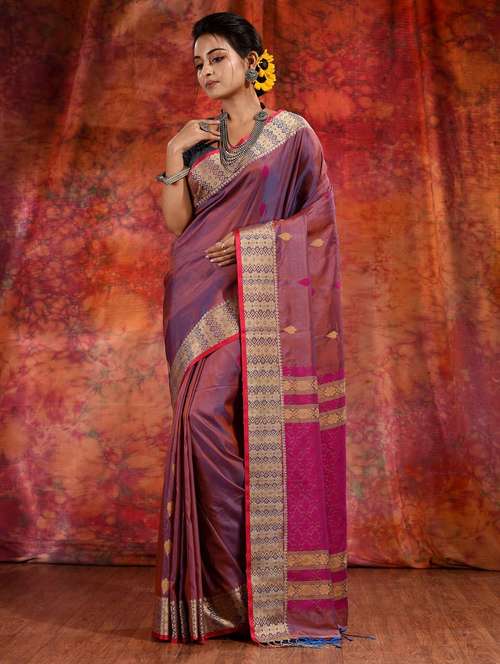 women self design southern silk saree with blouse - 22044021 - Standard Image - 0