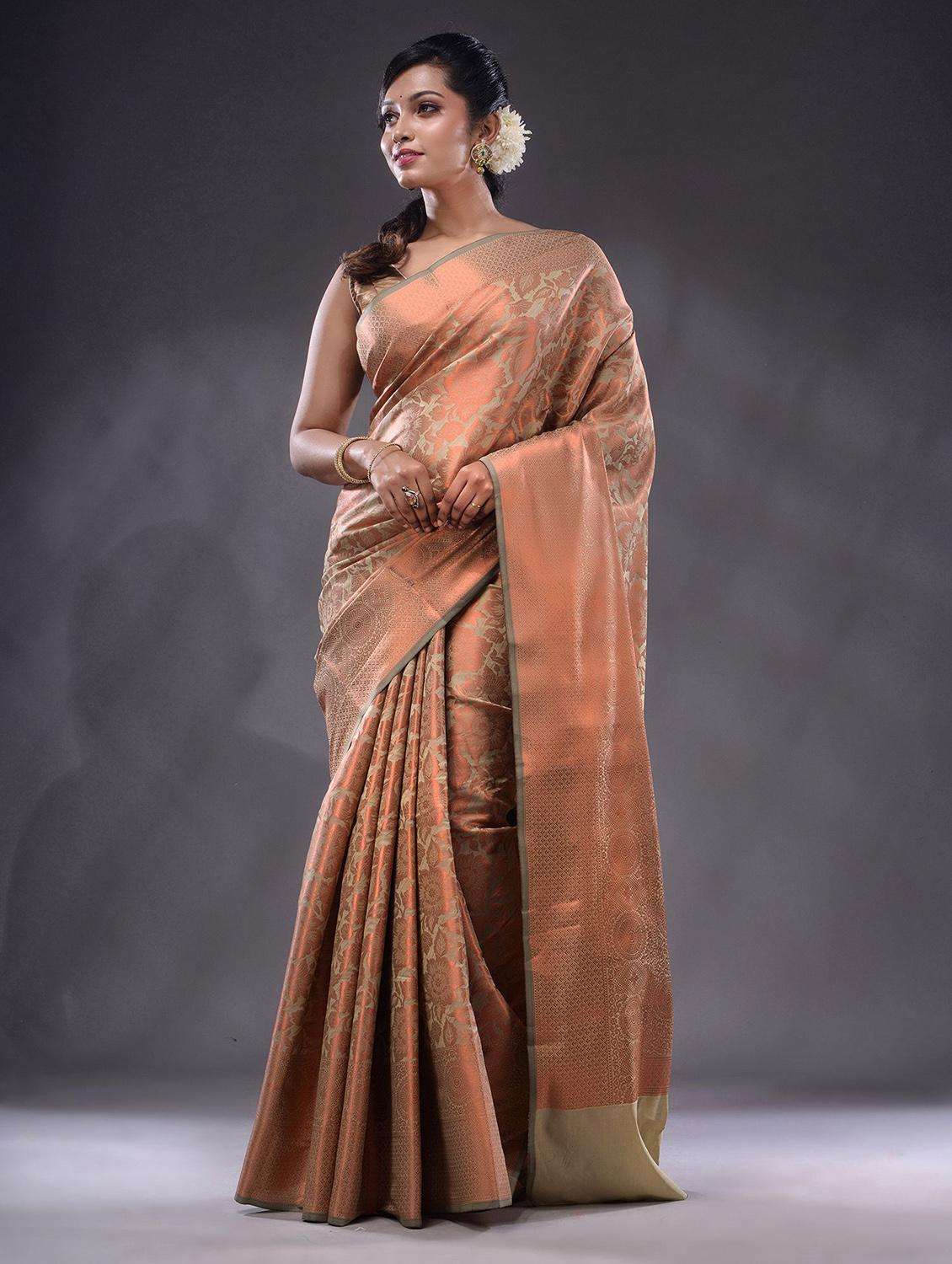 women self design banarasi saree with blouse - 22044080 -  Standard Image - 1
