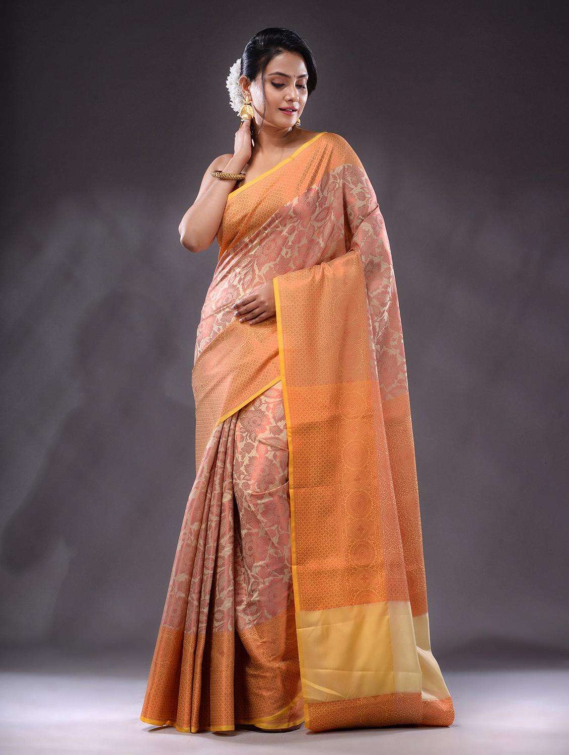 women self design banarasi saree with blouse - 22044082 -  Standard Image - 1