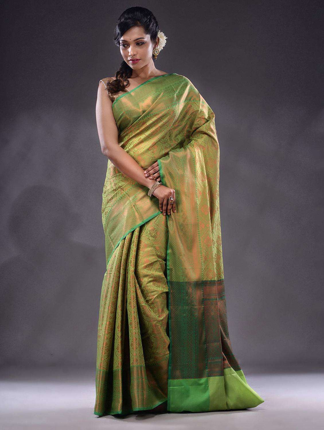 women self design banarasi saree with blouse - 22044085 -  Standard Image - 1