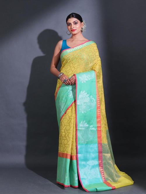 women self design bordered saree with blouse - 22044135 -  Standard Image - 0