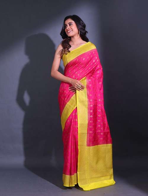 women self design bordered saree with blouse - 22044167 -  Standard Image - 0