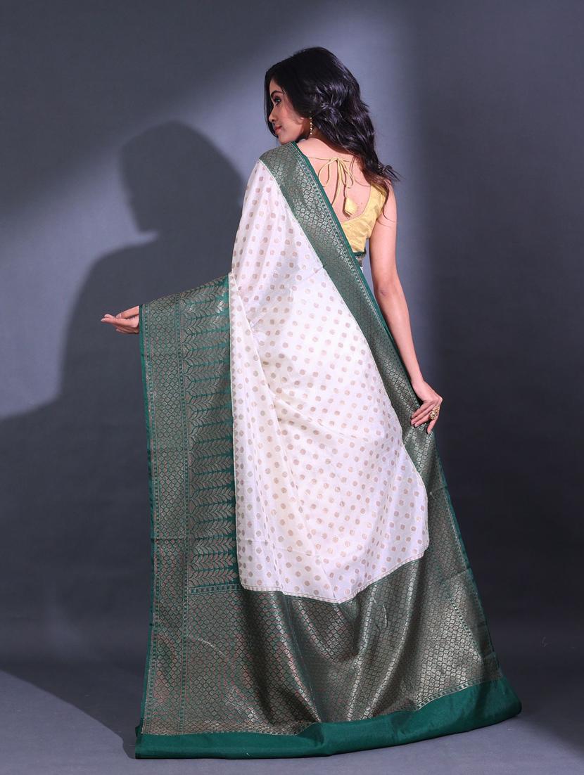 women self design bordered saree with blouse - 22044170 - Standard Image - 1