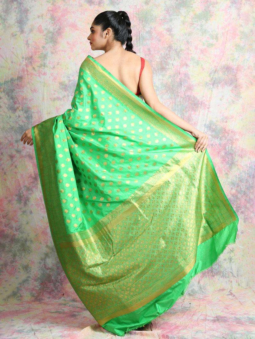 women self design banarasi saree with blouse - 22045699 - Standard Image - 1