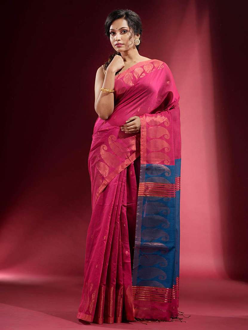 women self design southern silk saree with blouse - 22045959 -  Standard Image - 1