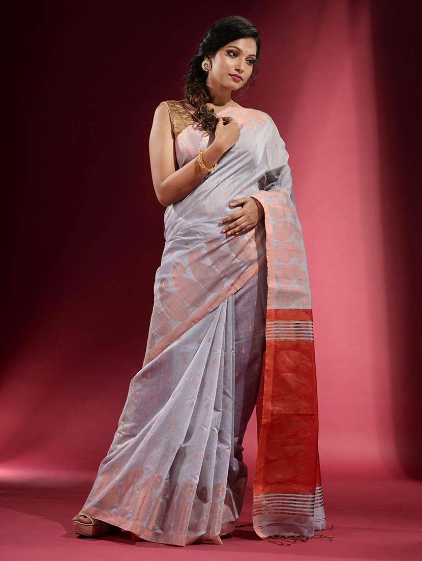 women self design southern silk saree with blouse - 22045960 -  Standard Image - 1