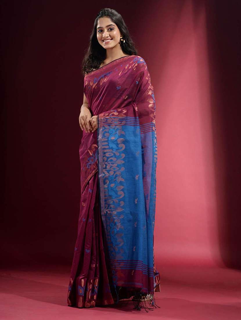 women self design southern silk saree with blouse - 22045962 -  Standard Image - 1