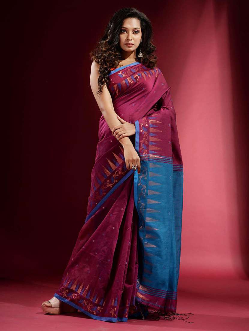 women self design southern silk saree with blouse - 22045964 -  Standard Image - 1