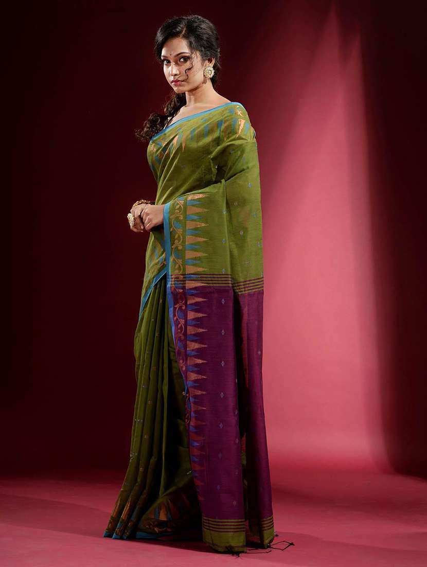 women self design southern silk saree with blouse - 22045966 -  Standard Image - 1