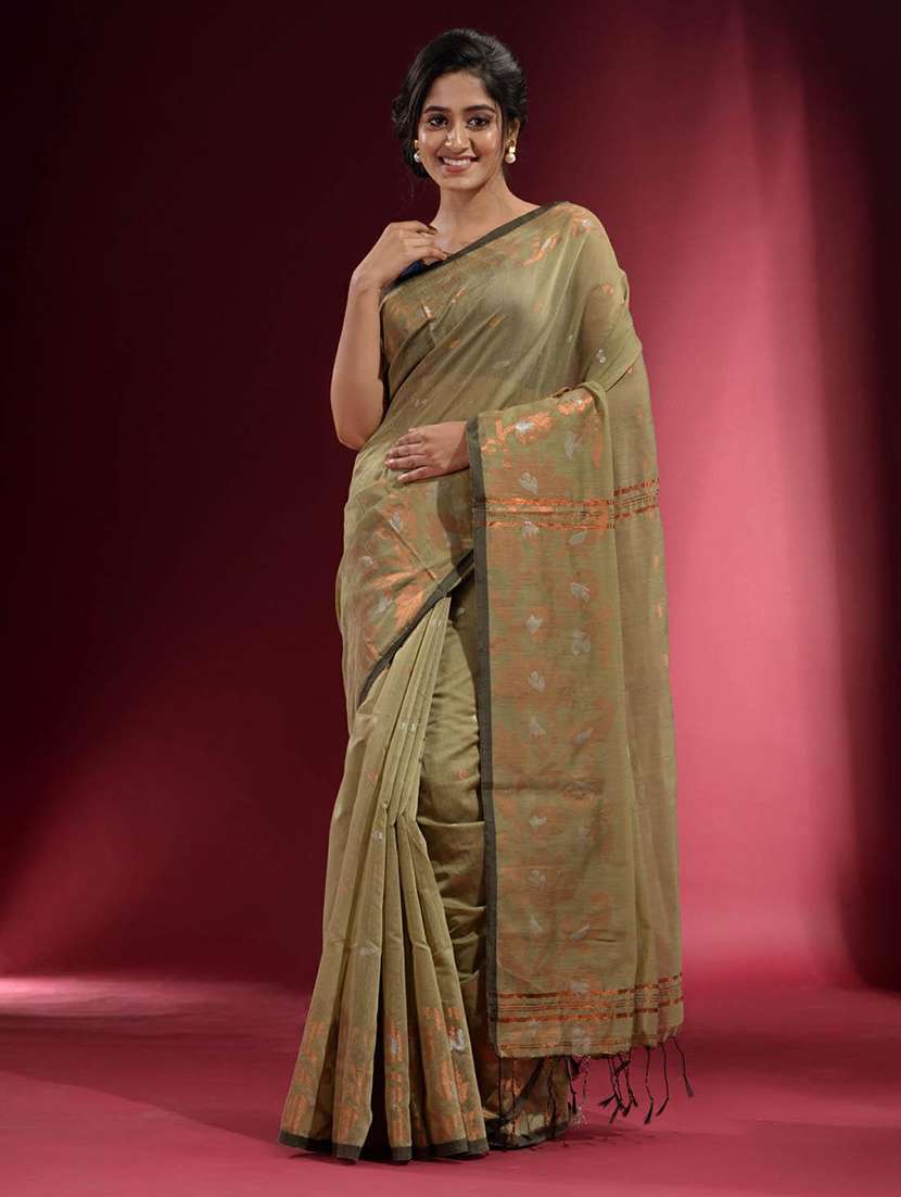 women self design southern silk saree with blouse - 22045976 -  Standard Image - 1