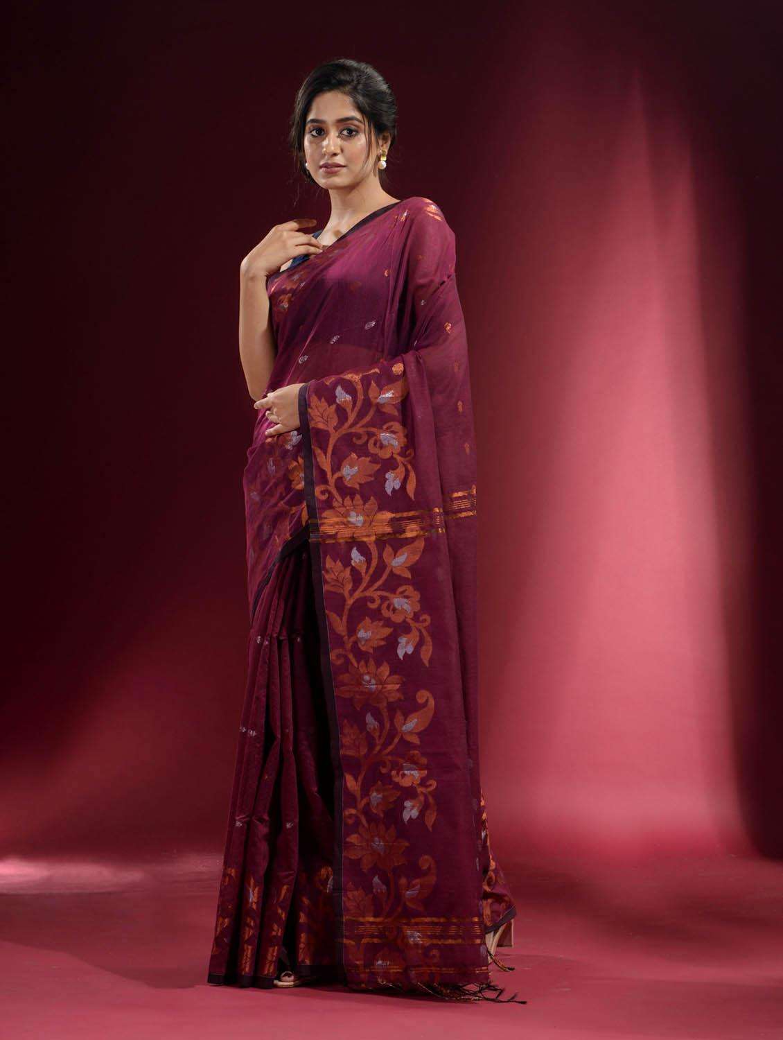 women self design southern silk saree with blouse - 22045978 -  Standard Image - 1