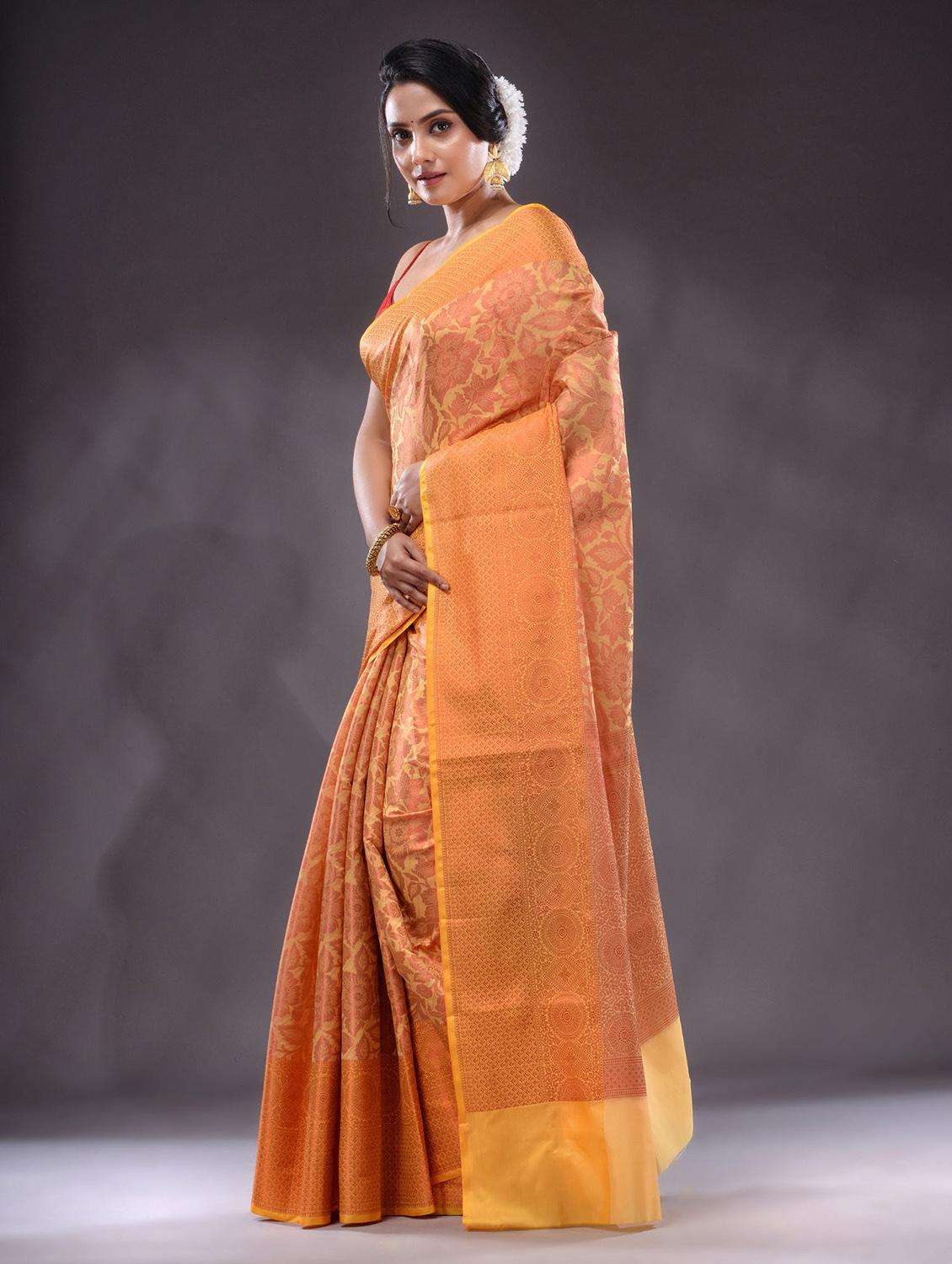 women self design banarasi saree with blouse - 22046163 -  Standard Image - 1