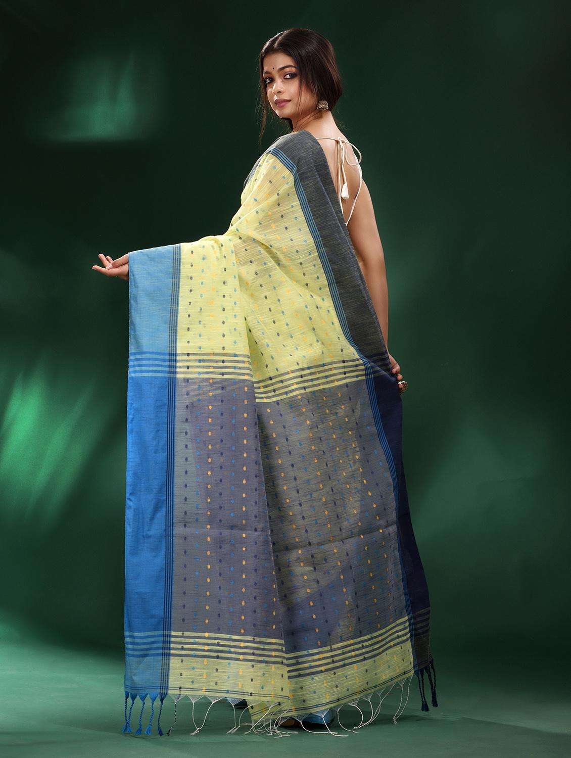 women self design handloom saree with blouse - 22046213 -  Standard Image - 1