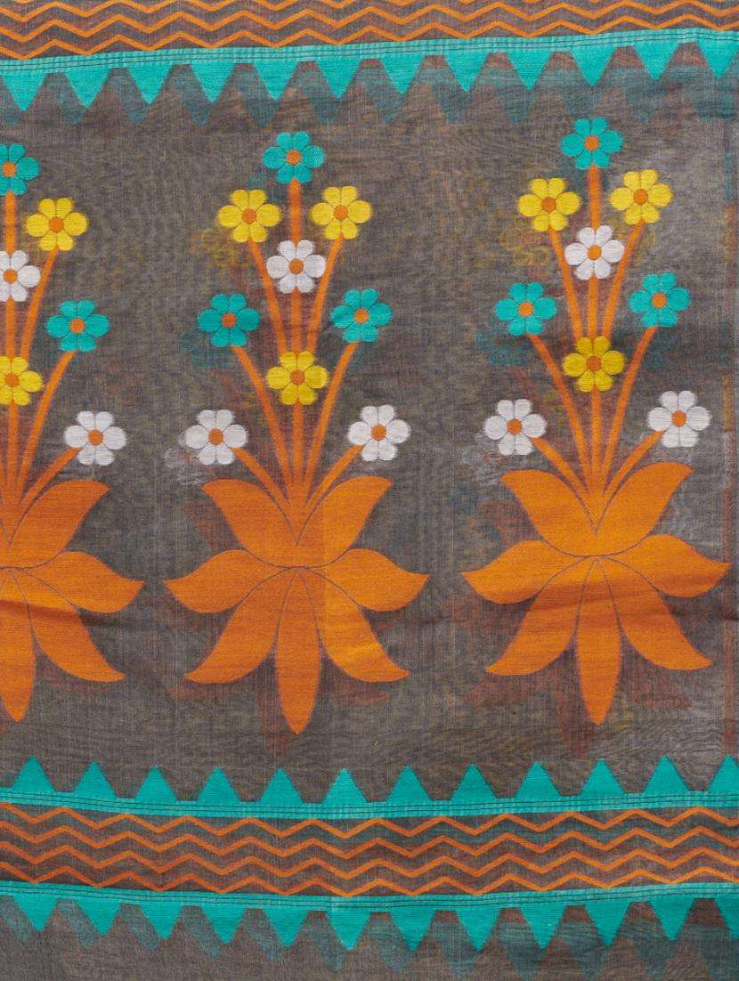 women self design jamdani saree - 22046263 -  Standard Image - 1