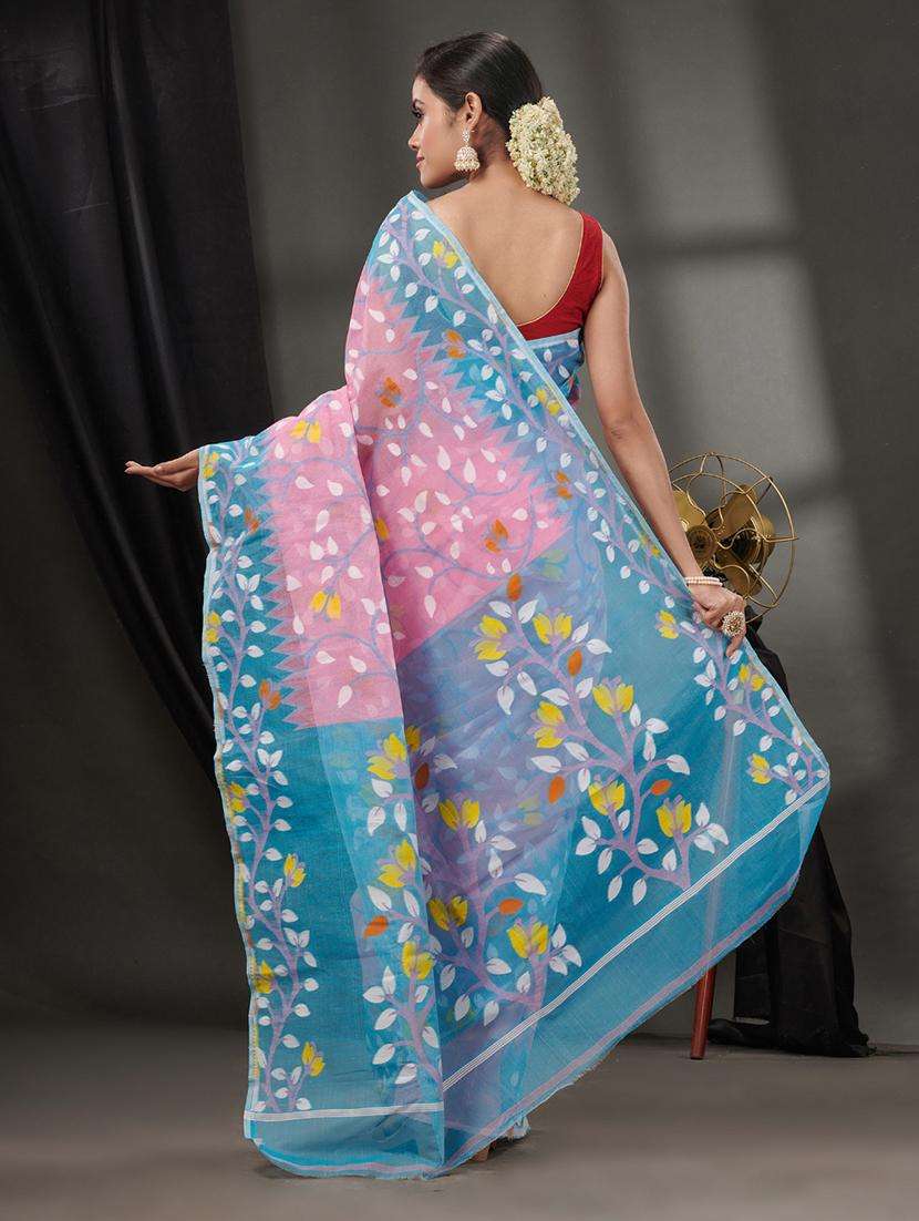 women self design jamdani saree - 22046265 - Standard Image - 1