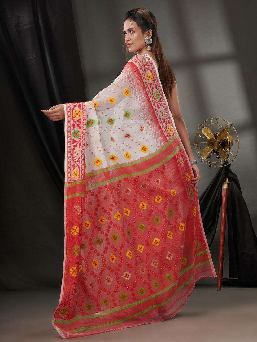 women self design jamdani saree - 22046280 -  Standard Image - 1