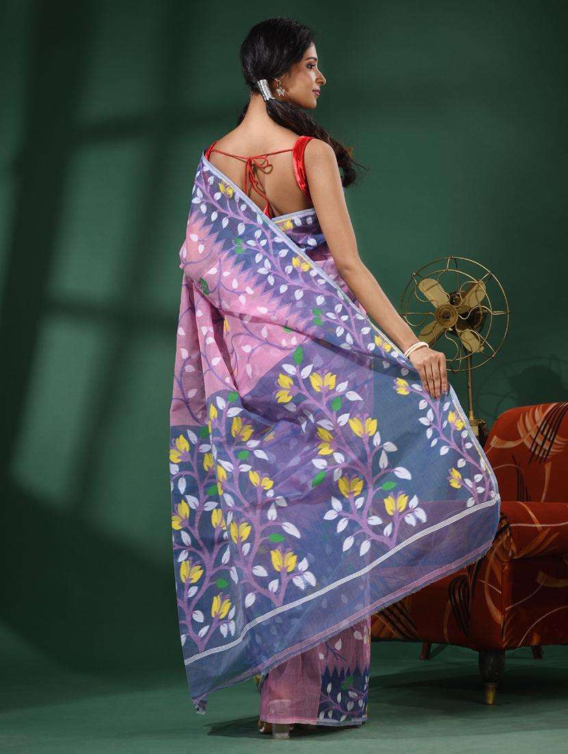 women self design jamdani saree - 22046306 -  Standard Image - 1