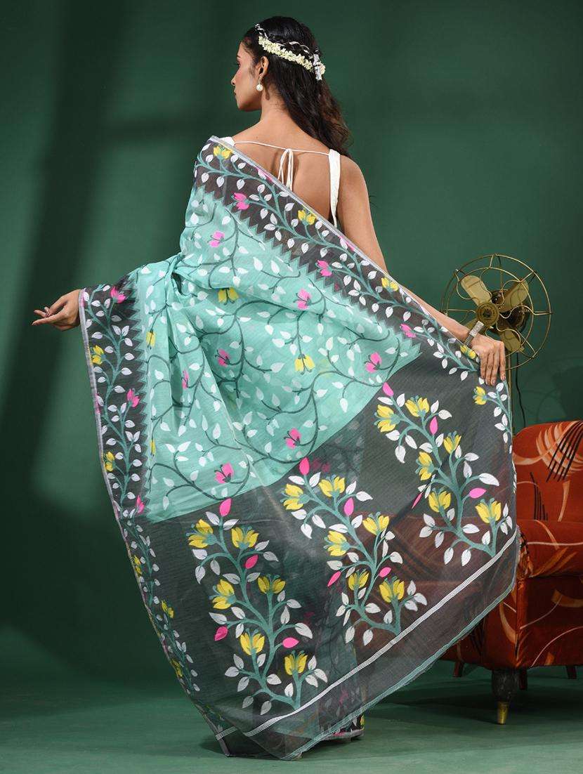 women self design jamdani saree - 22046307 -  Standard Image - 1