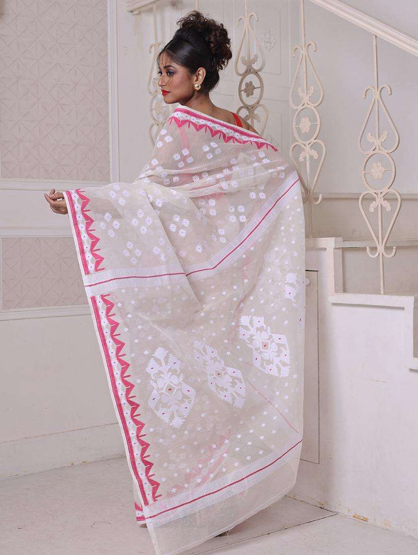 women self design jamdani saree - 22046405 -  Standard Image - 1