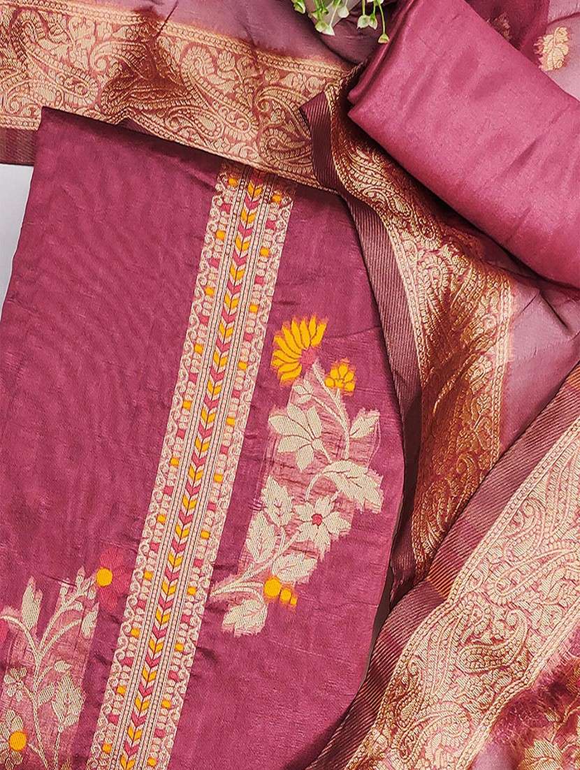 women self design unstitched suit set - 22047886 -  Standard Image - 1