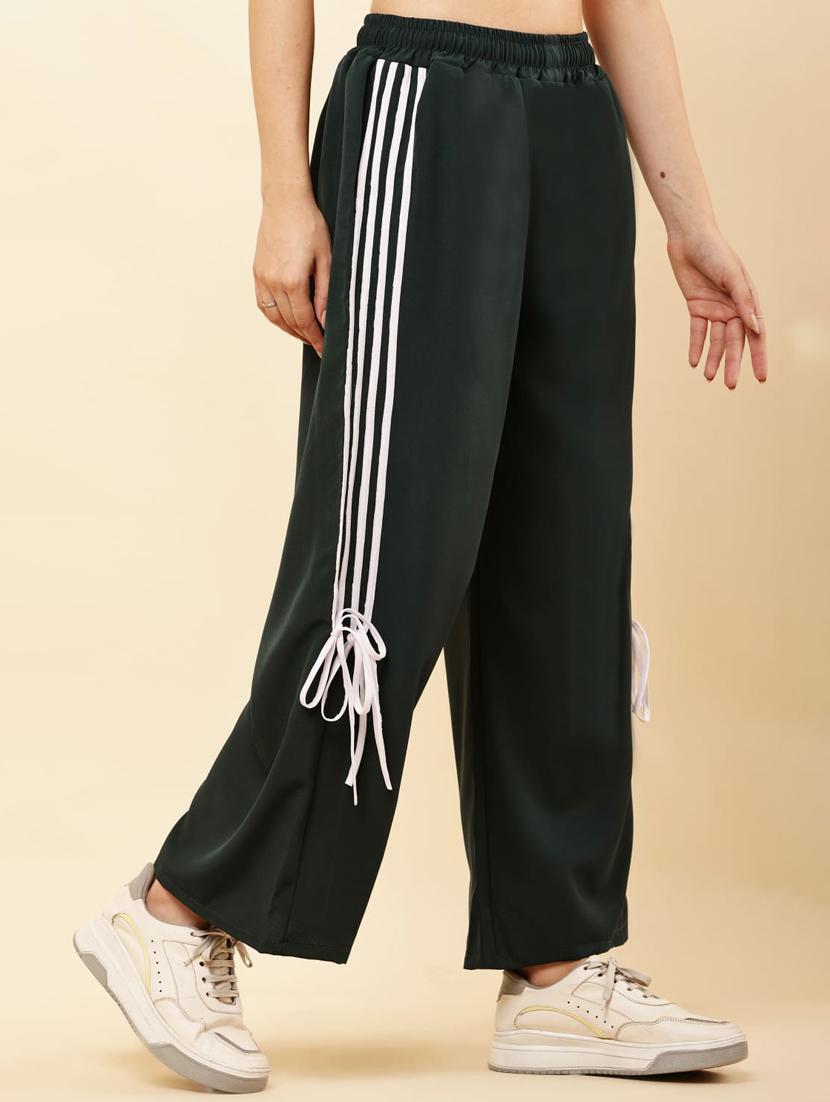 women tapered mid rise relaxed fit track pant - 22048038 - Standard Image - 1