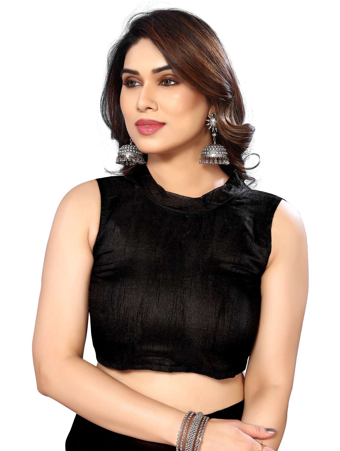 women ombre printed saree with blouse - 22048255 -  Standard Image - 4