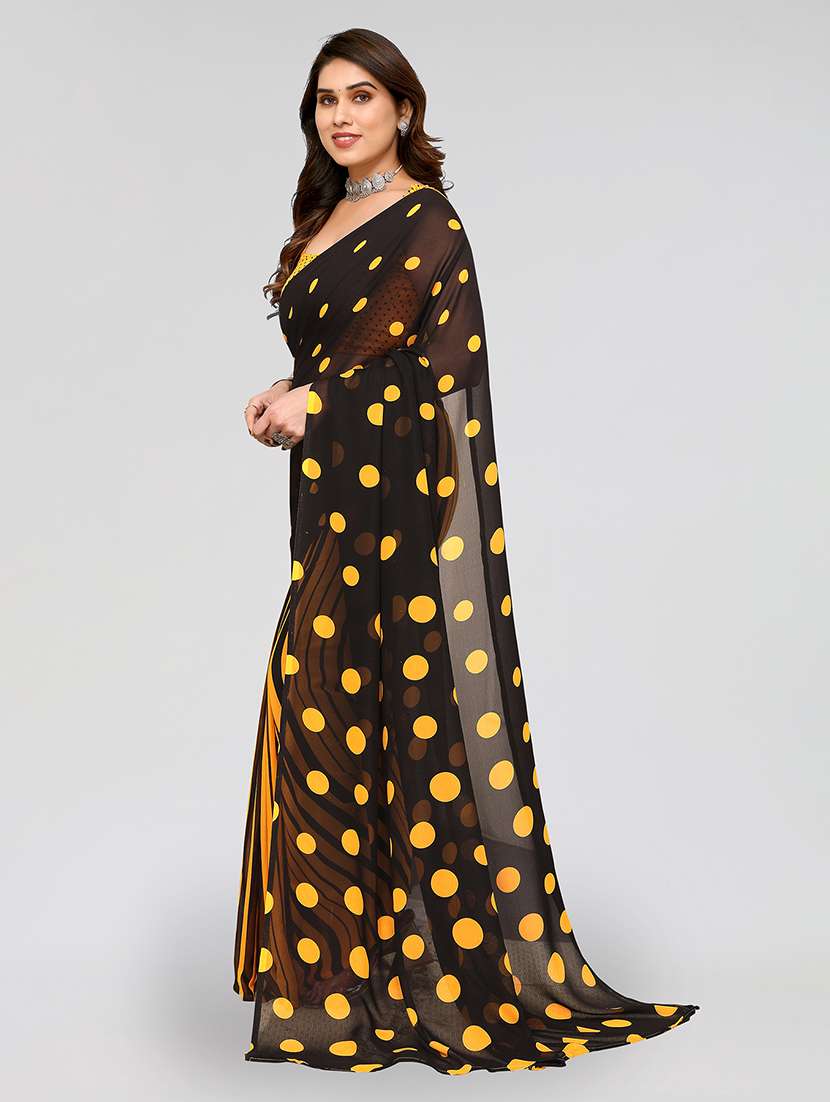 women printed casual wear saree with blouse - 22049000 -  Standard Image - 1