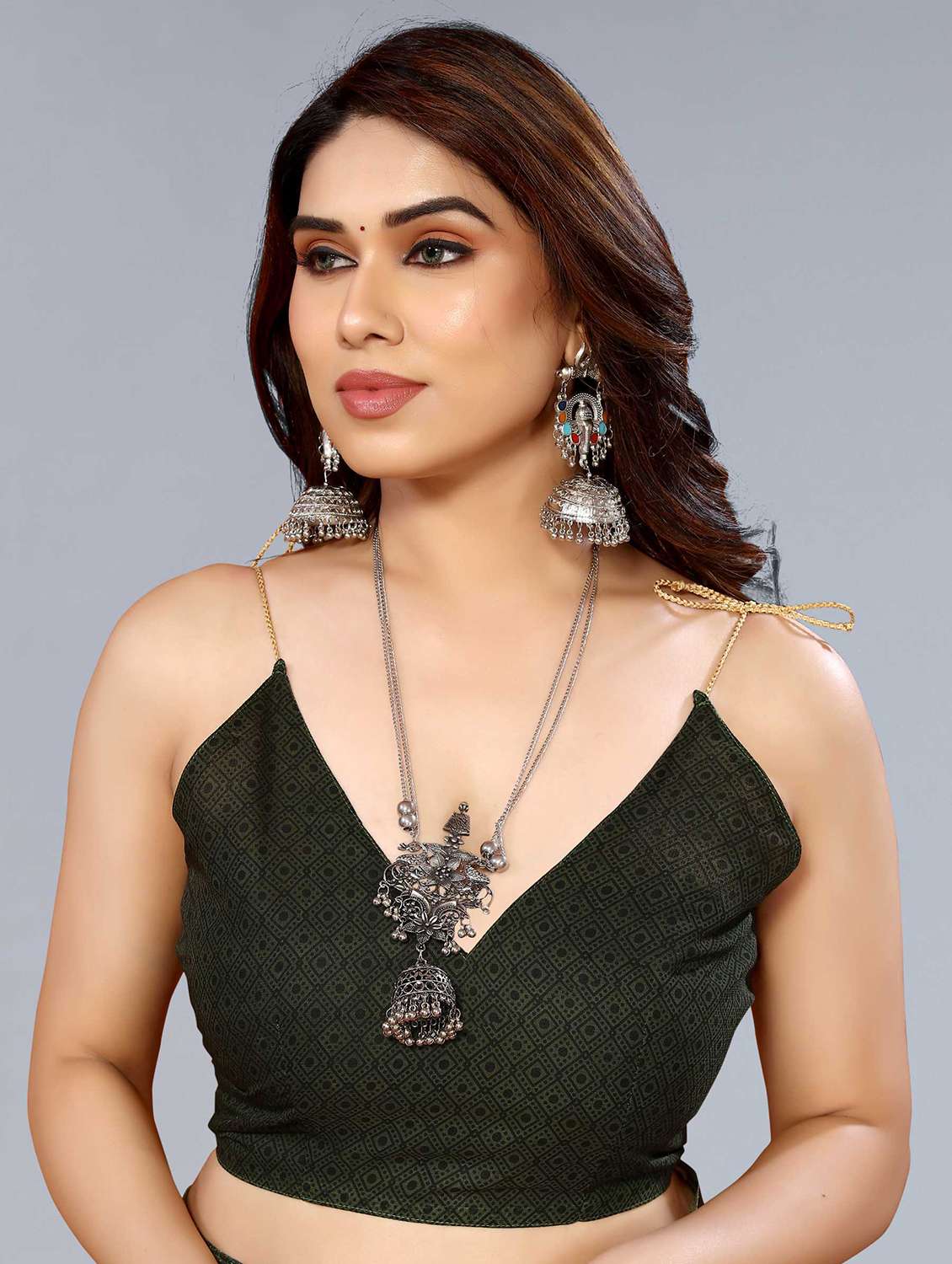 women printed casual wear saree with blouse - 22049016 -  Standard Image - 4