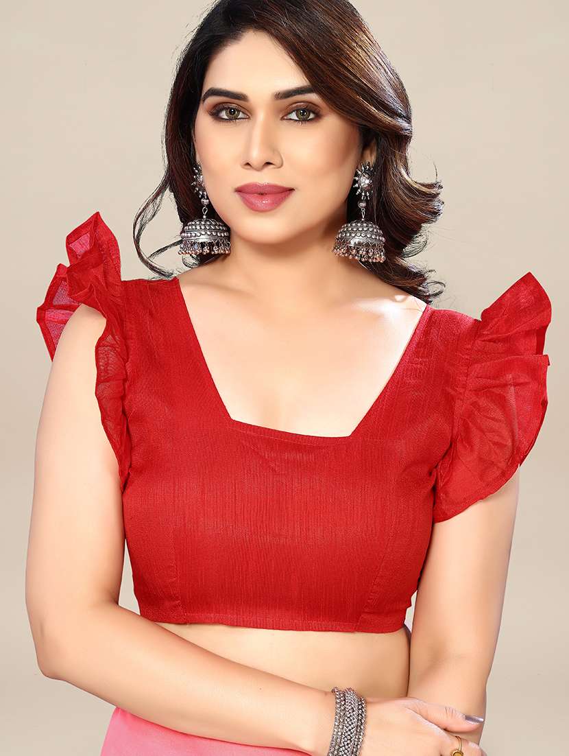 women ombre printed saree with blouse - 22049304 -  Standard Image - 4