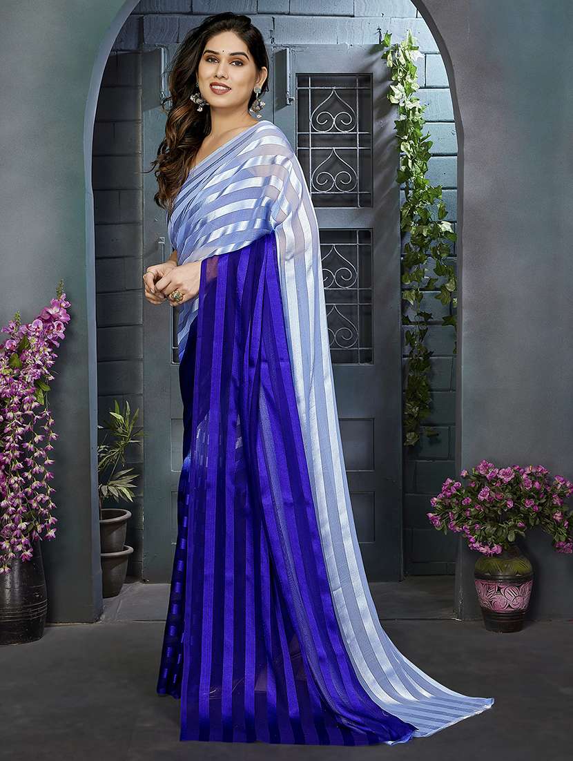 women ombre printed saree with blouse - 22050303 -  Standard Image - 1