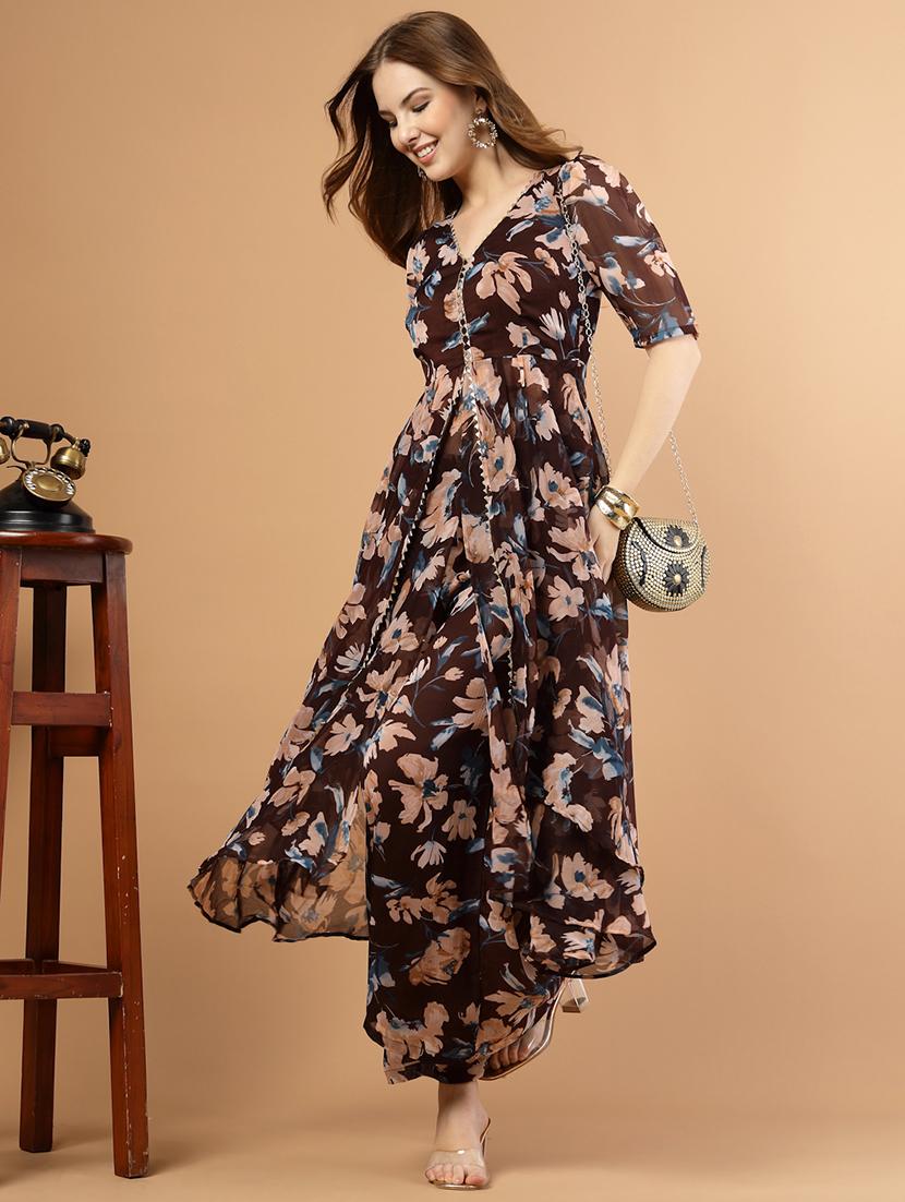 women floral print short sleeve co-ord set - 22051870 - Standard Image - 1