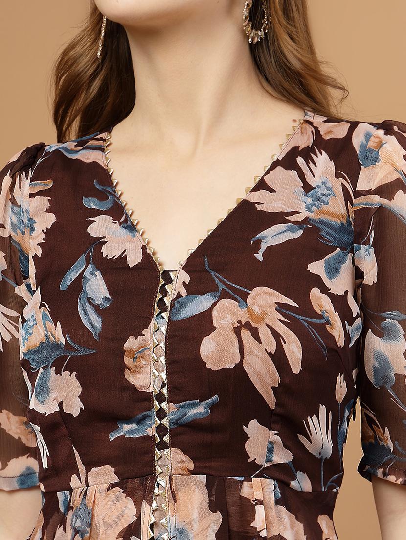 women floral print short sleeve co-ord set - 22051870 - Standard Image - 4