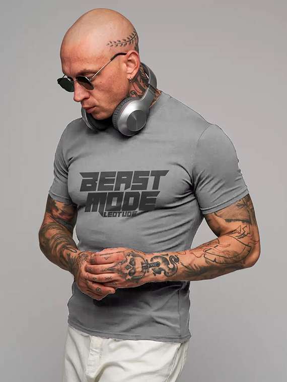 men printed short sleeve regular fit t-shirt - 22051885 -  Standard Image - 1