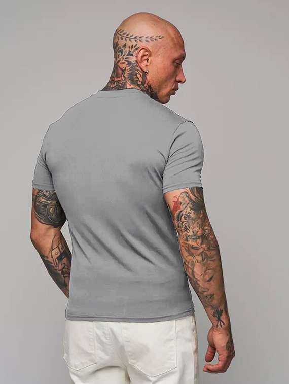 men printed short sleeve regular fit t-shirt - 22051885 -  Standard Image - 4