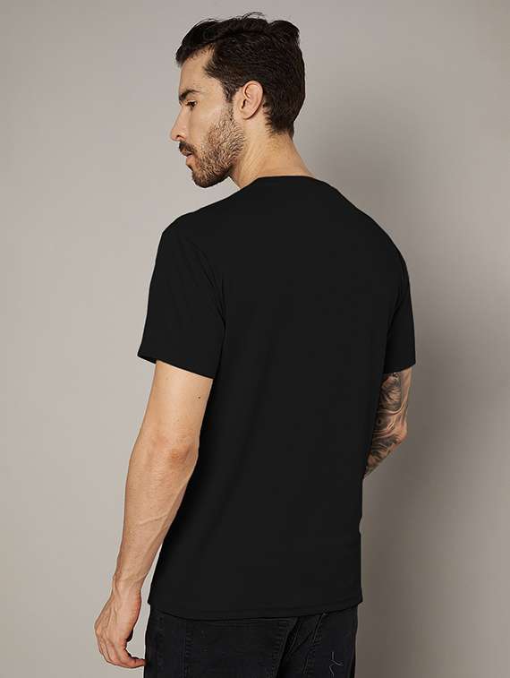 men printed short sleeve regular fit t-shirt - 22051896 - Standard Image - 4
