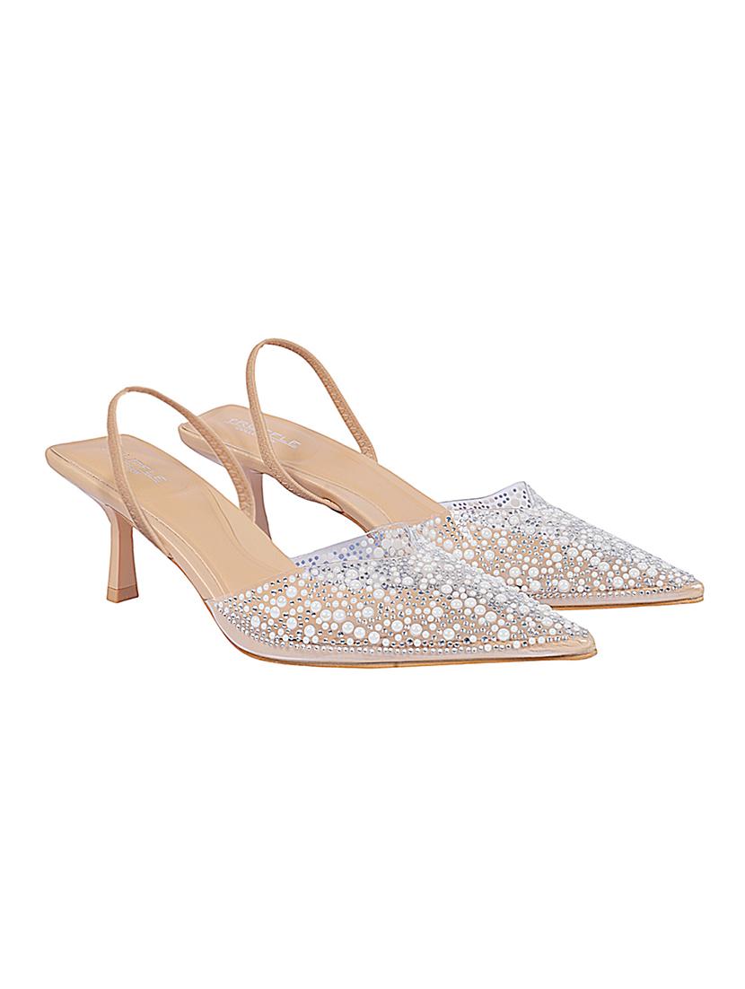 beige synthetic mules - 22051984 - Standard Image - 1