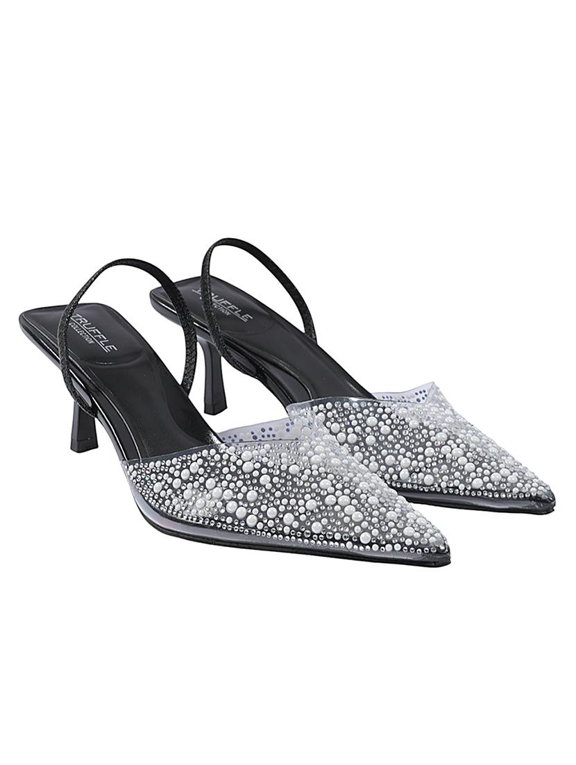 women embellished stiletto pumps - 22051985 - Standard Image - 1
