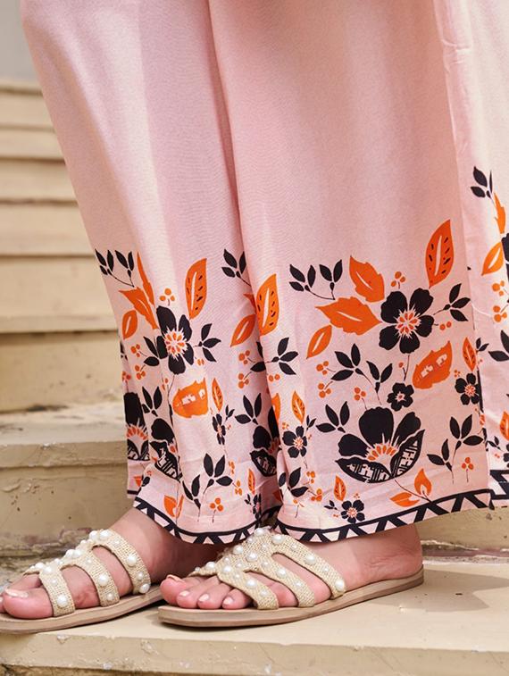 women long sleeve regular fit ethnic co-ord set - 22052043 - Standard Image - 4