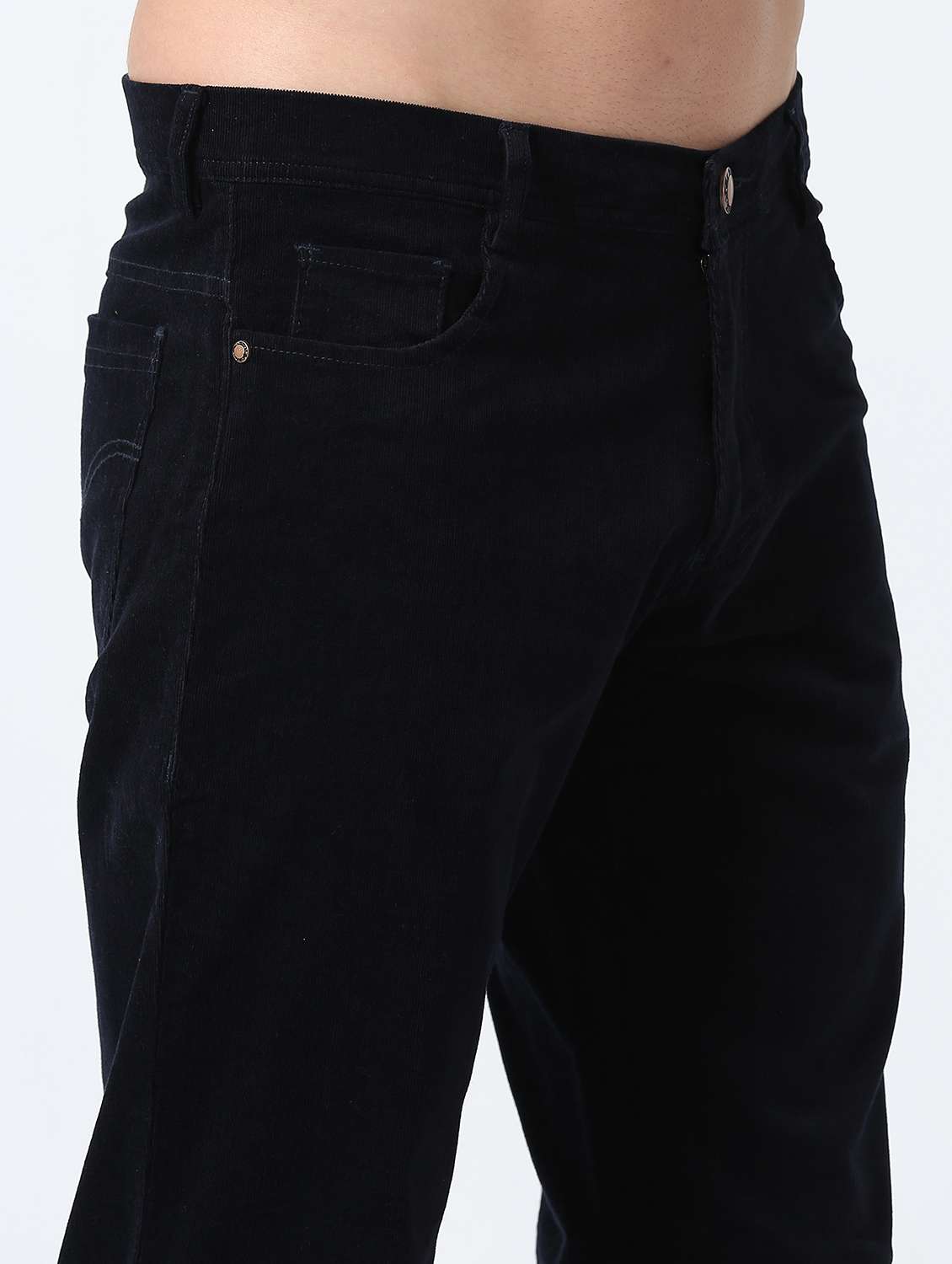 men solid mid rise straight fit jean - 22052305 - Standard Image - 4