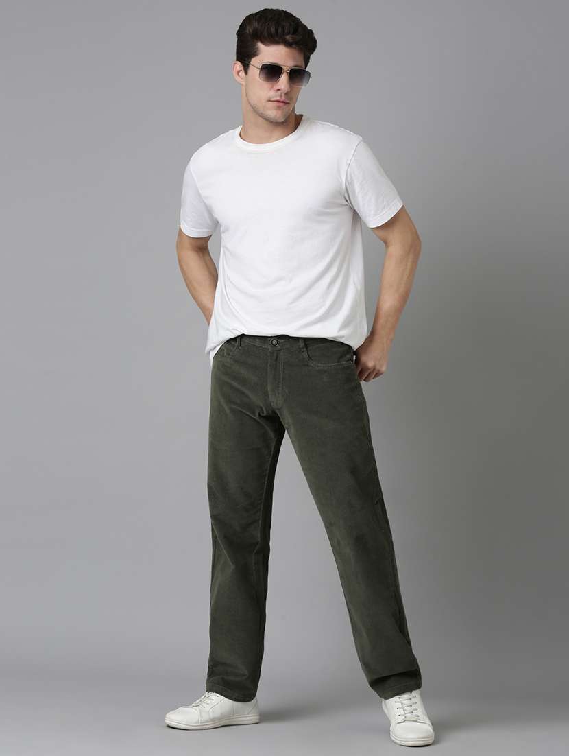 men solid mid rise straight fit jean - 22052306 -  Standard Image - 4