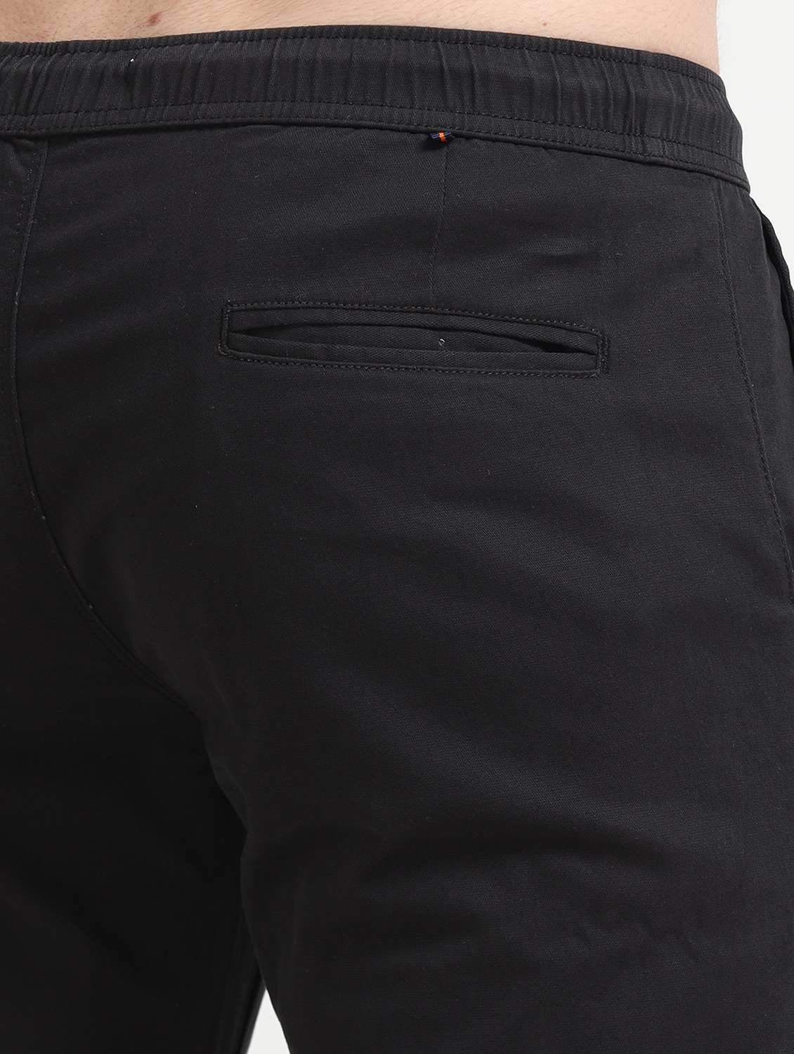 men solid mid rise straight fit chinos  - 22052462 -  Standard Image - 6