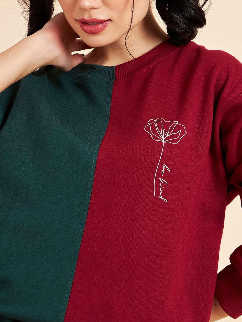 women printed long sleeve active wear co-ord set - 22052620 -  Standard Image - 4