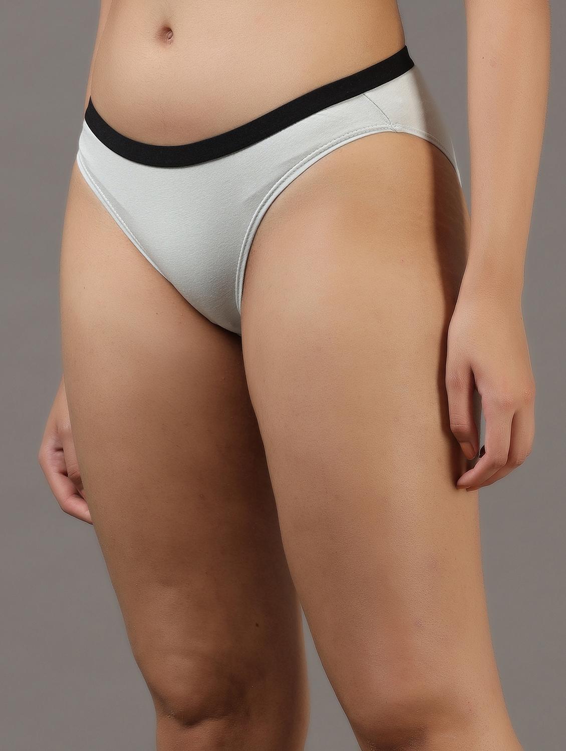 women solid mid rise hipster panty - 22052854 - Standard Image - 1