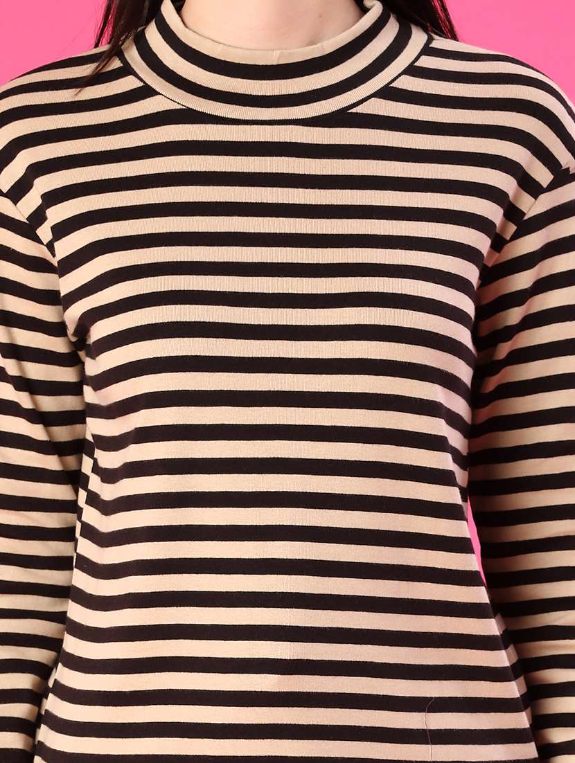 women striped long sleeve t-shirt - 22053284 -  Standard Image - 4