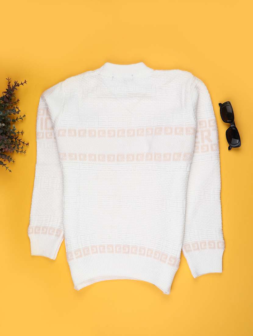 boys self designed long sleeve sweater - 22053346 -  Standard Image - 1