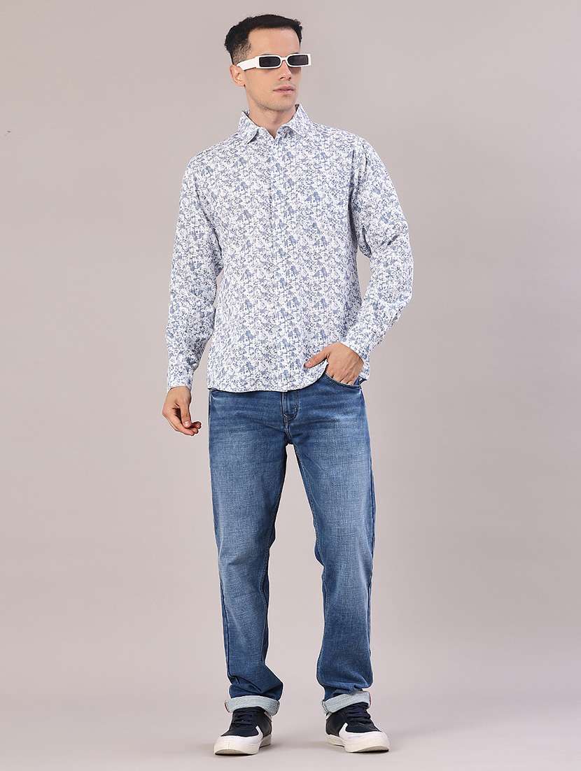 men washed mid rise full length jeans - 22053545 -  Standard Image - 4